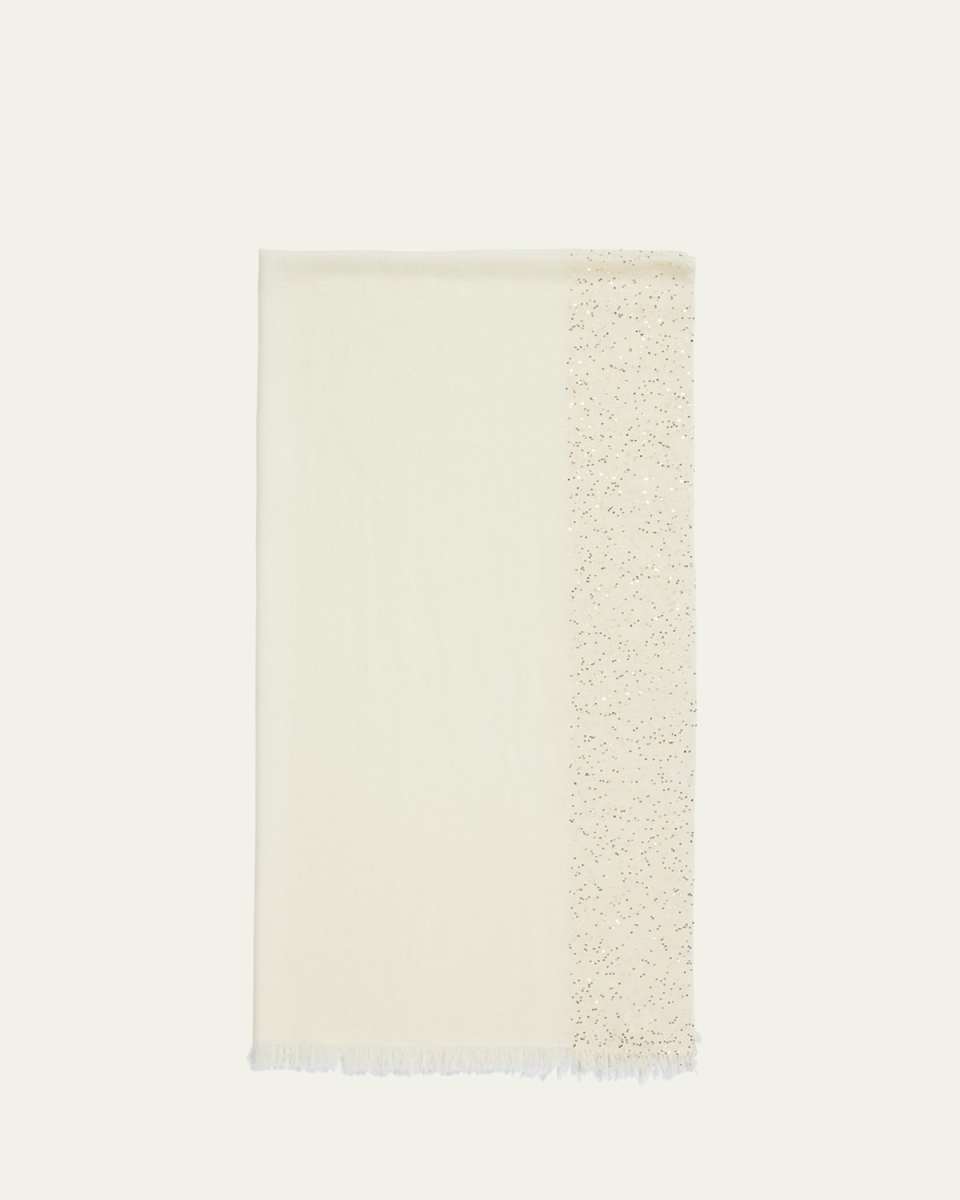 New Dalia Sequin Virgin Wool-Blend Scarf
